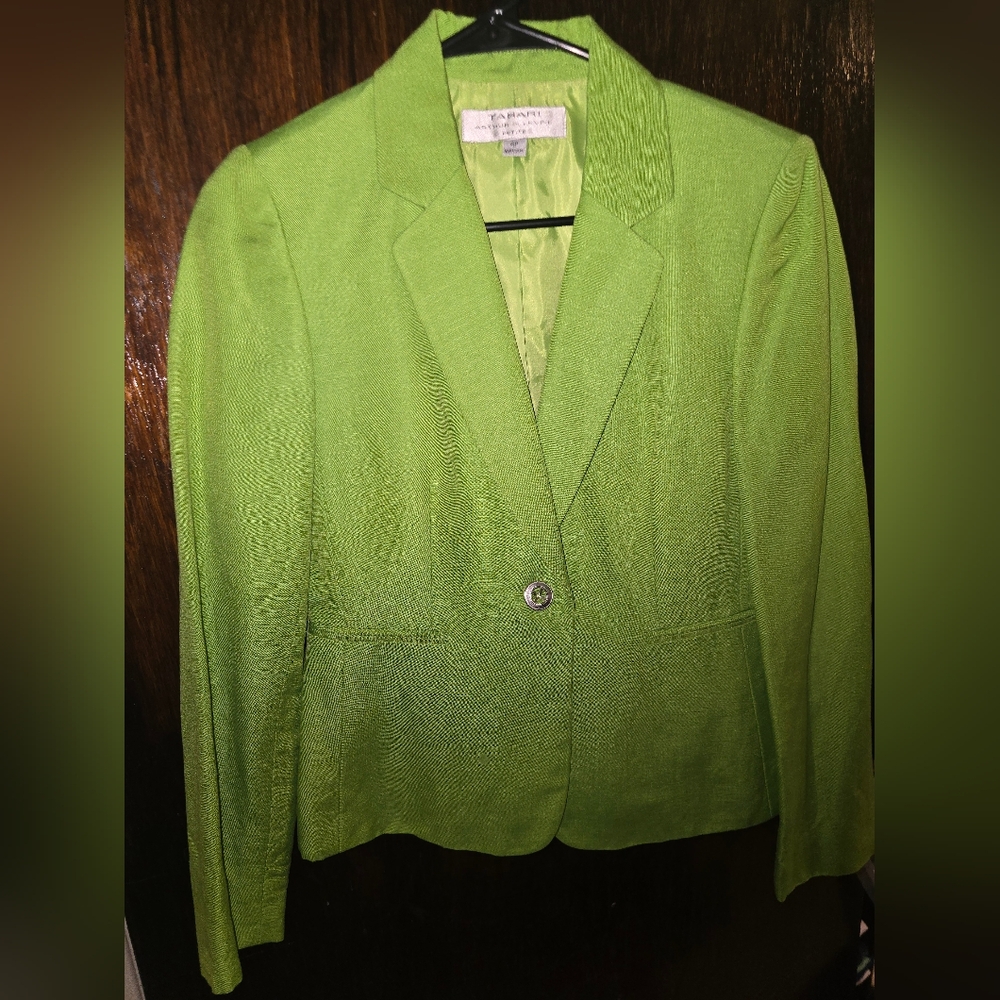 Women's Blazer - Tahari - Lime Green - 4P